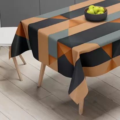 Brown Wood Effect Chair & Table Cover